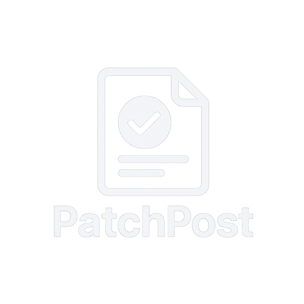 PatchPost logo